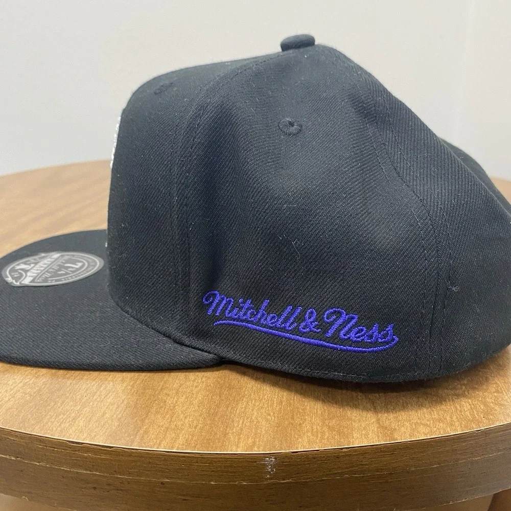 Mitchell‎ & Ness Charlotte Hornets NBA Logo History HWC 7 3/4 Hat Cap basketball